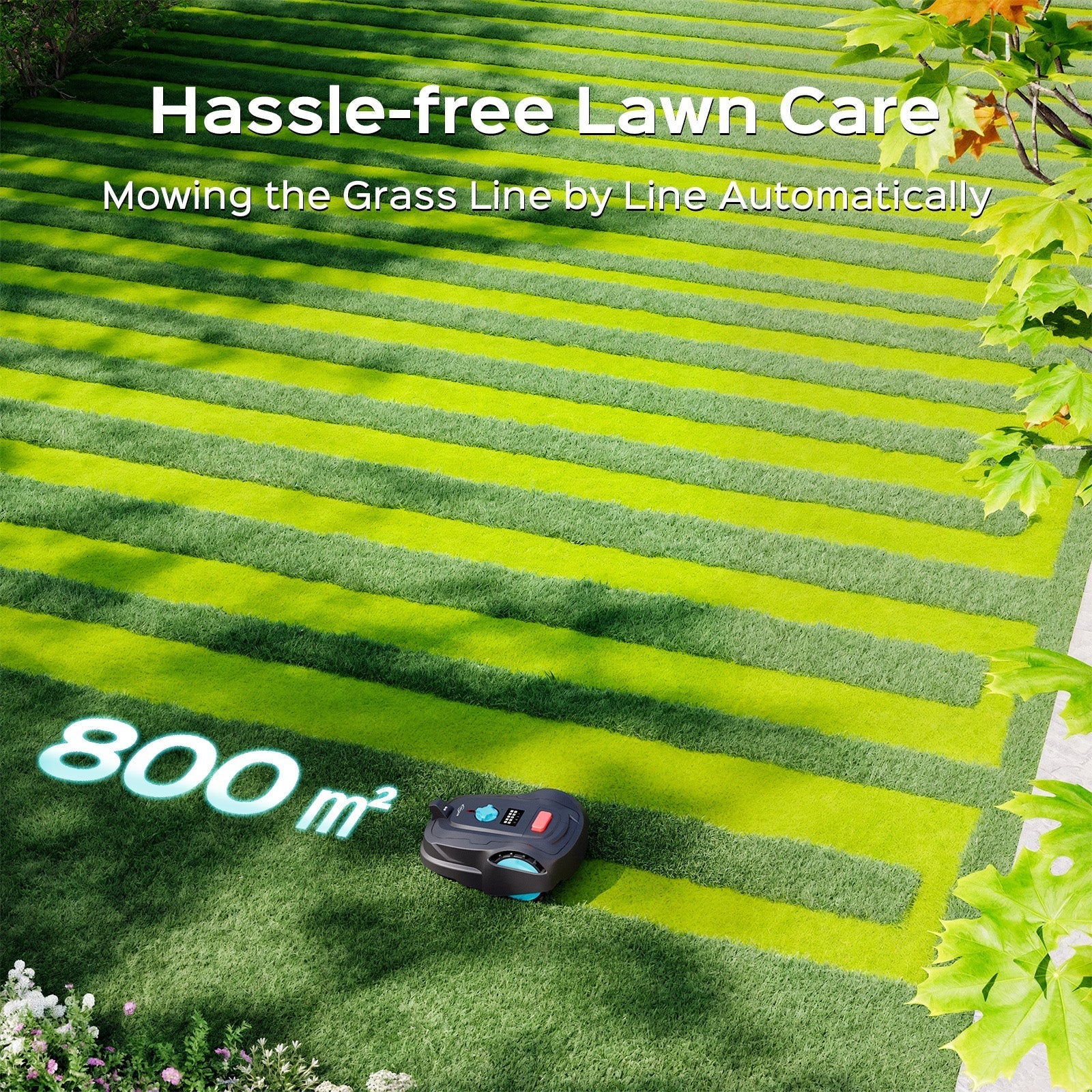 YARDCARE M800PLUS Mähroboter