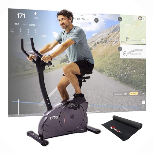 Christopeit ET 6: Ergometer mit 24 Stufen, 12 kg Bremssystem, 150 kg Traglast ✨