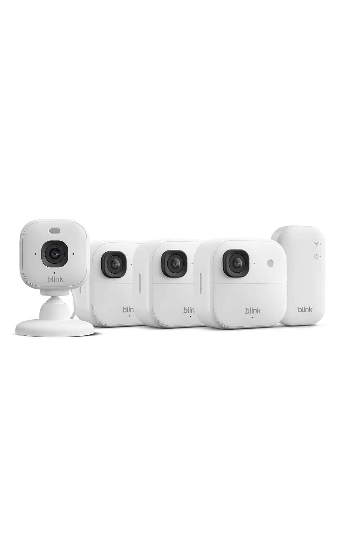Blink Outdoor Camera 2K+ (newest gen) — Wireless smart security camera, 2K video resolution, enhanced audio, up to two-year battery. Sync Module Core included — 1 camera system, Black