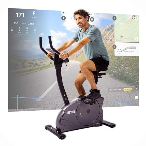 Christopeit ET 6: Ergometer mit 24 Stufen, 12 kg Bremssystem, 150 kg Traglast ✨