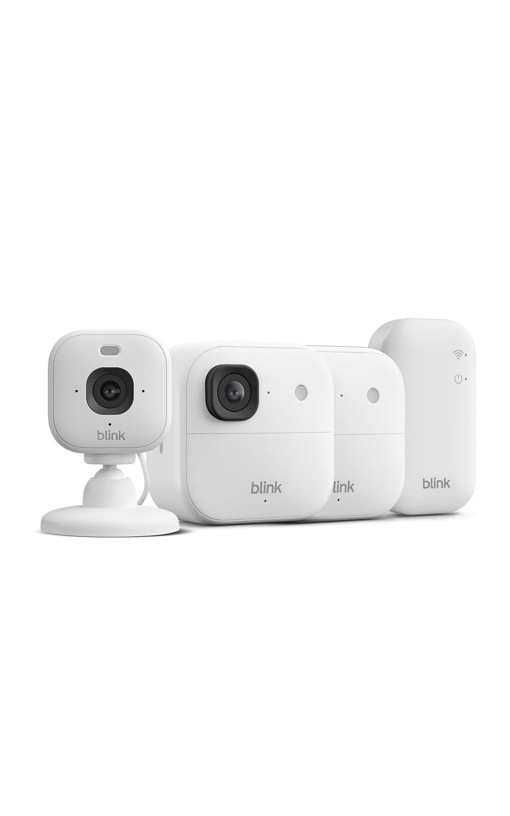 Blink Outdoor Camera 2K+ (newest gen) — Wireless smart security camera, 2K video resolution, enhanced audio, up to two-year battery. Sync Module Core included — 1 camera system, Black