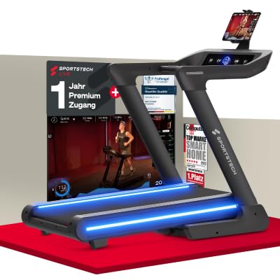 Sportstech sTread Pro/Lite: Klappbares Laufband, 20 km/h, 17 % Steigung ✨