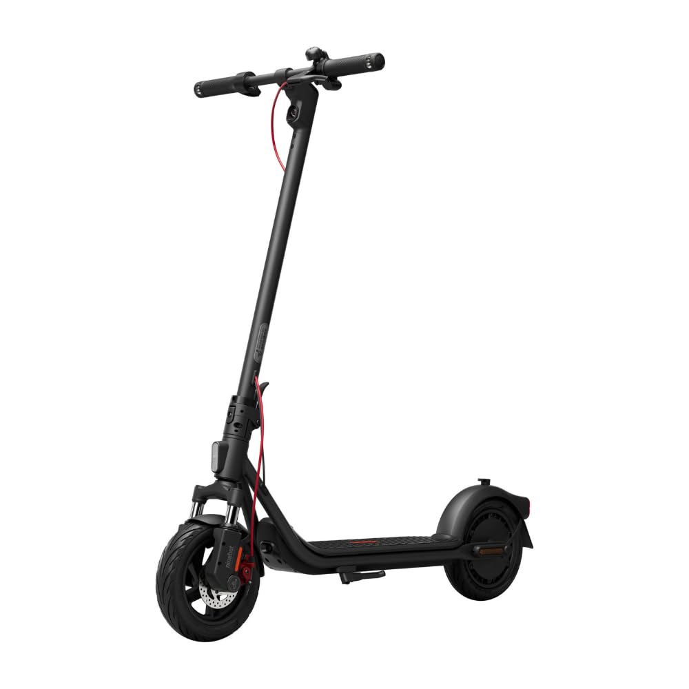 Segway-Ninebot F3 Pro D, E-Scooter mit Straßenzulassung für Erwachsene, 70km Reichweite im Eco-Modus, 120kg Tragfähigkeit, doppelte hydraulische Federung, Smart Display
