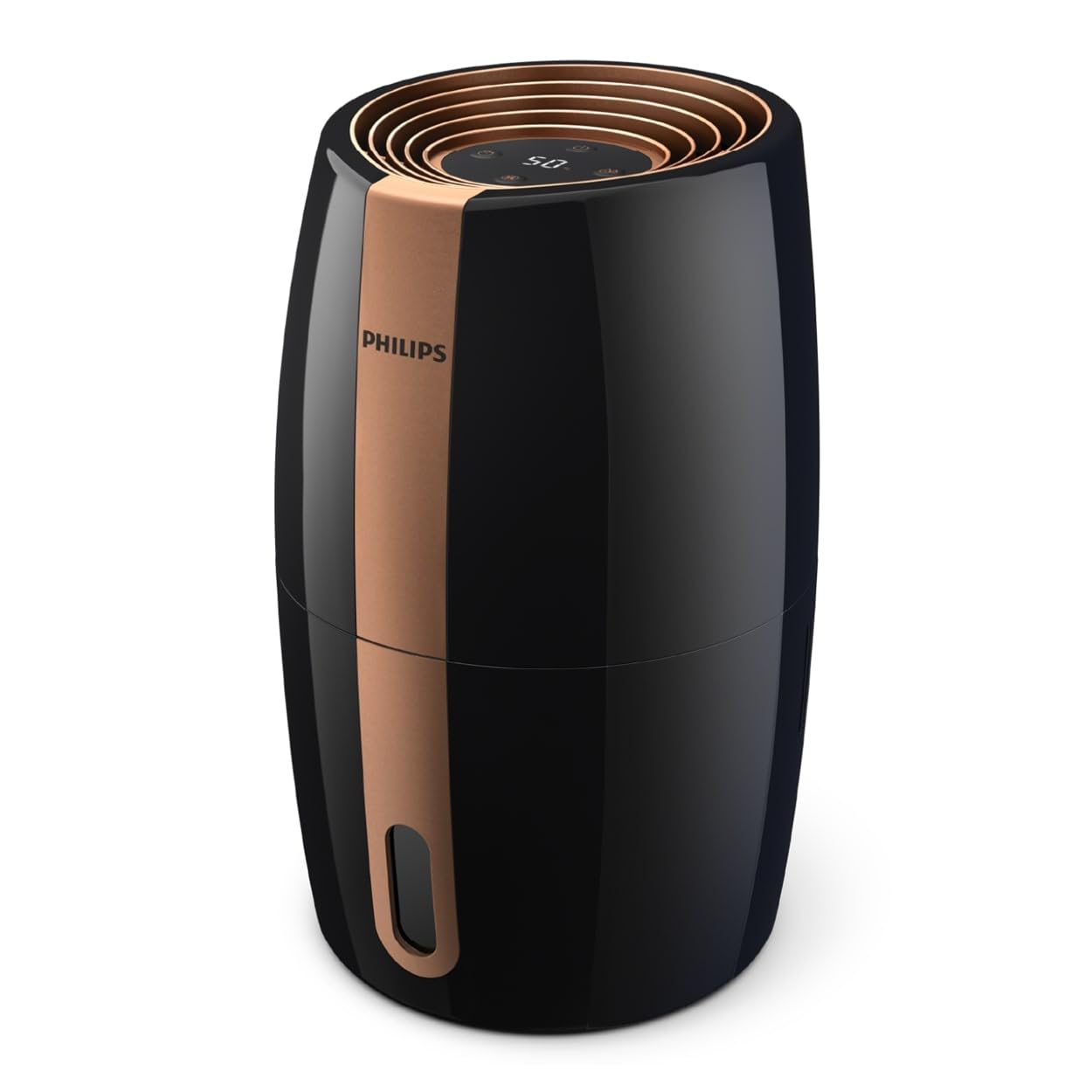 Philips Humidifier 3000 Series HU3916/10 (up to 45 m², hygienic NanoCloud technology, quiet night mode, automatic mode, 3 litre water tank) white