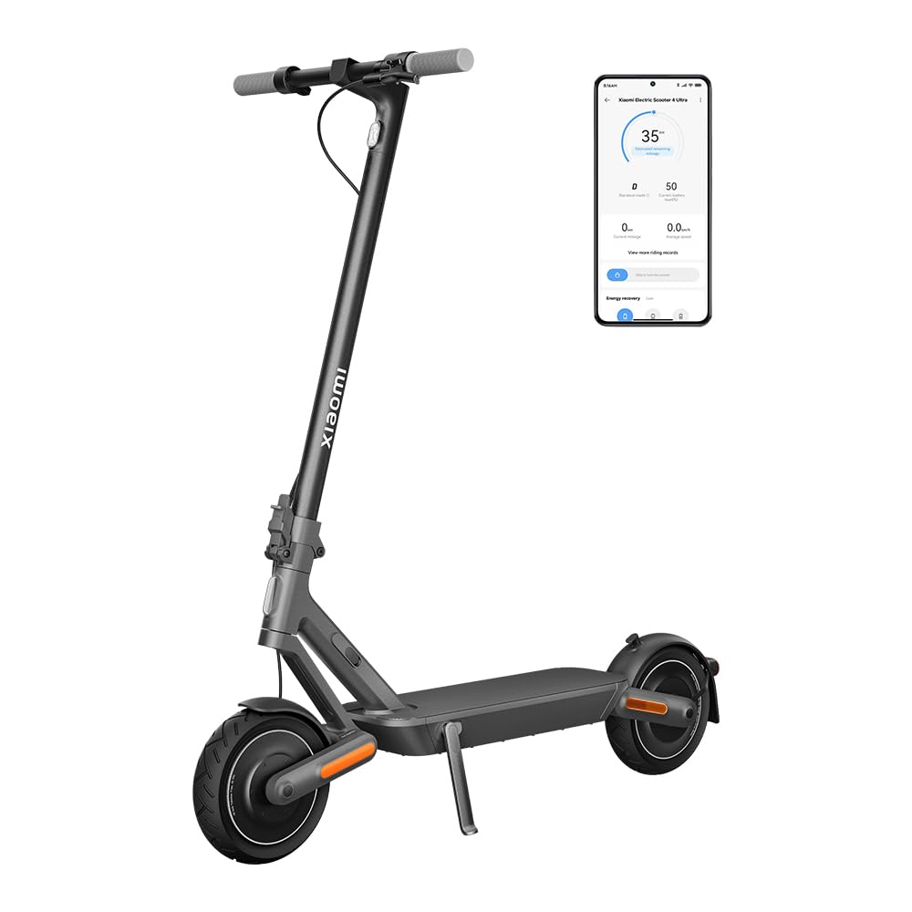 Xiaomi E-Scooter mit Straßenzulassung 4 Lite, 4 Ultra, 5 Elite, 5, 5 Pro, 5 Plus oder 5 Max (max 20km/h, bis zu 70km Reichweite und 25% Steigung, Luftreifen, Dual-Bremsen, Display, App)