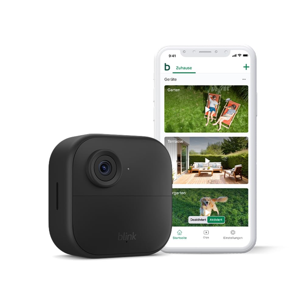 Blink Outdoor 4 camera | Wireless HD smart security camera, two-year battery life, enhanced motion detection, works with Alexa | Add-on camera only | IP65