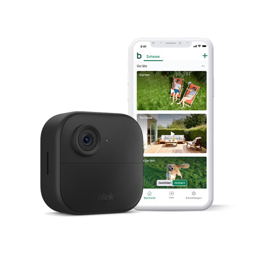 Blink Outdoor 4 camera | Wireless HD smart security camera, two-year battery life, enhanced motion detection, works with Alexa | Add-on camera only | IP65