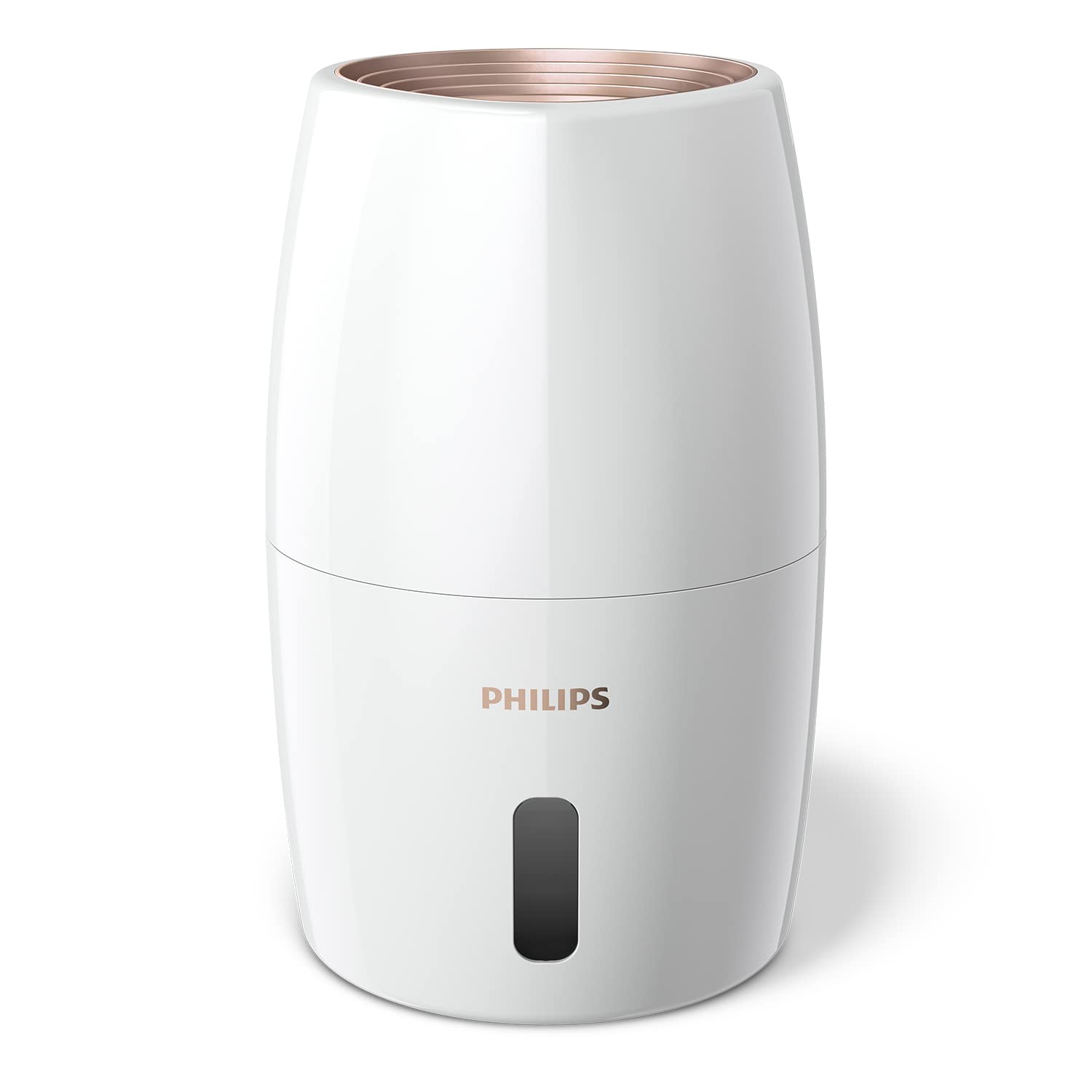 Philips Humidifier 2000 Series, NanoCloud Technology, 99.97% Less Bacteria, 200ml/h, 2L Tank, Ultra Quiet (33dB), Sensor, 3 Levels, Auto & Sleep Mode, Timer, Black (HU2718/10)