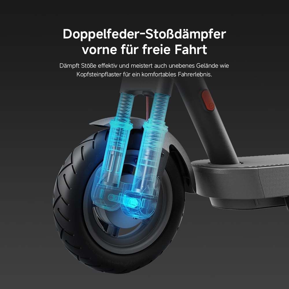 Xiaomi E-Scooter mit Straßenzulassung 4 Lite, 4 Ultra, 5 Elite, 5, 5 Pro, 5 Plus oder 5 Max (max 20km/h, bis zu 70km Reichweite und 25% Steigung, Luftreifen, Dual-Bremsen, Display, App)