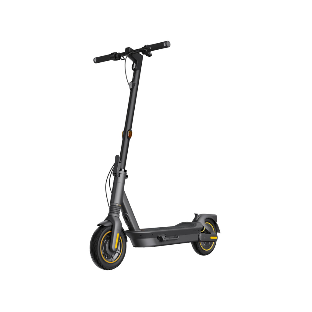 Segway-Ninebot MAX G3 D, E-Scooter mit Deutscher Straßenzulassung, 80 km Eco Modus Reichweite, 75km im Sport Modus, doppelte hydraulische Federung, 130 kg Tragkraft, Smart Display, 3,5 h Ladezeit