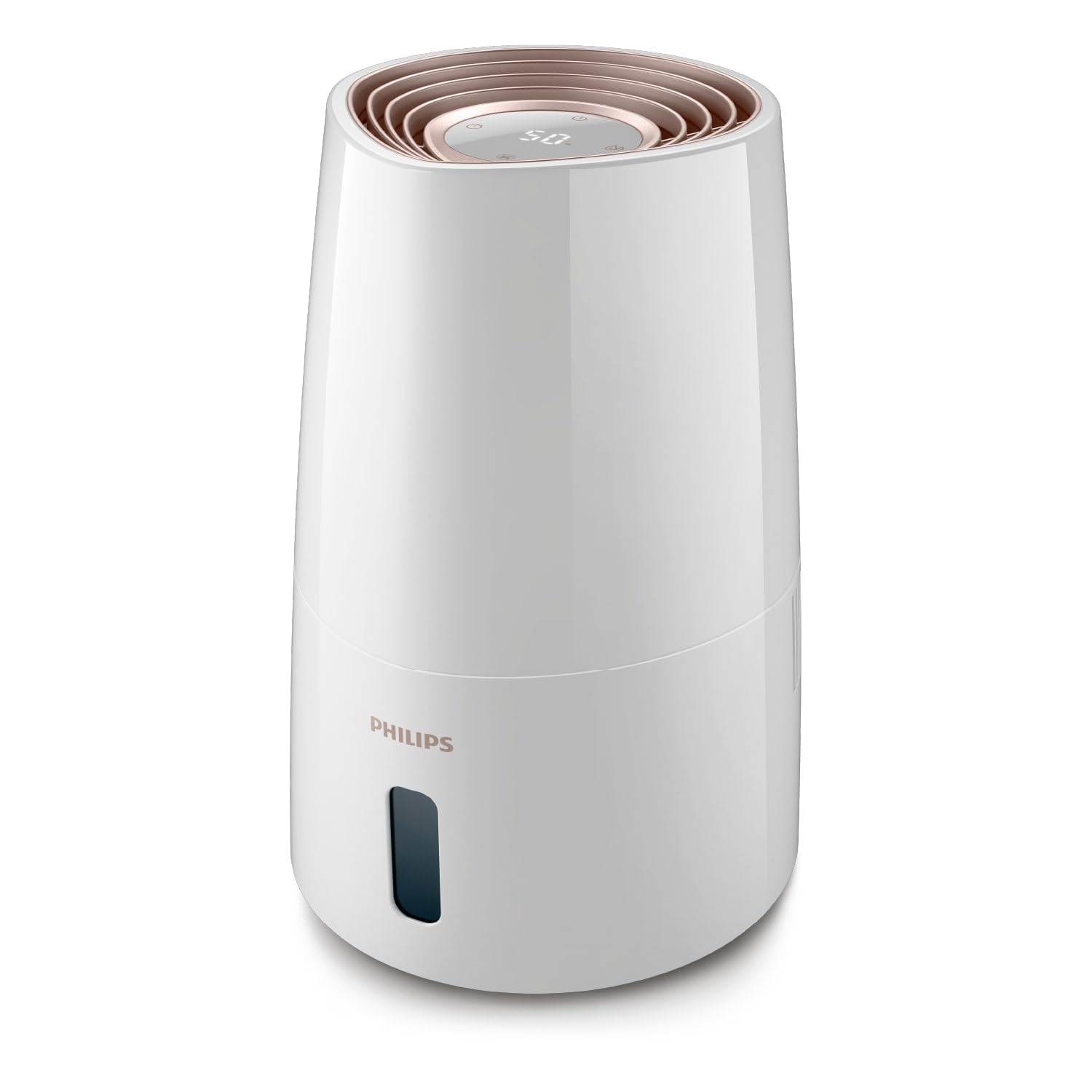 Philips 3000 Series HU3918/10 Humidifier, For Up To 45 m², Hygienic NanoCloud Technology, Quiet Night Mode, Automatic Mode, 3 Litre Water Tank, Black