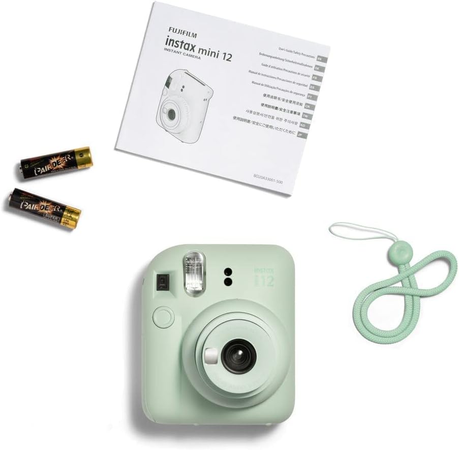 INSTAX Mini 12 Instant Camera Mint Green