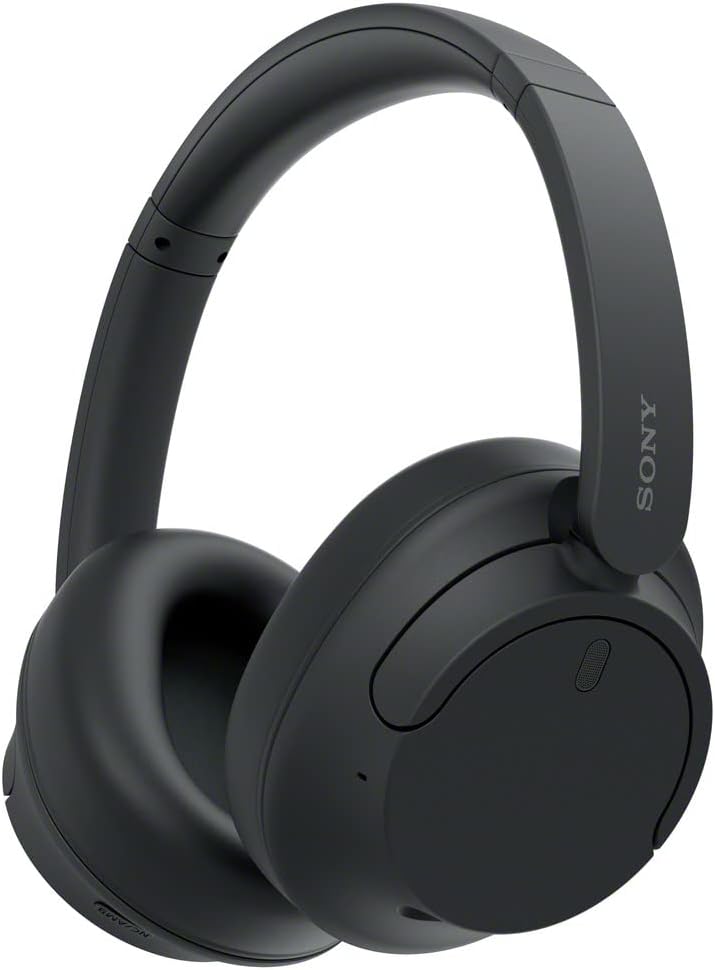Sony WH-CH720N Wireless Headphones with Noise Canceling - Black (National Version)