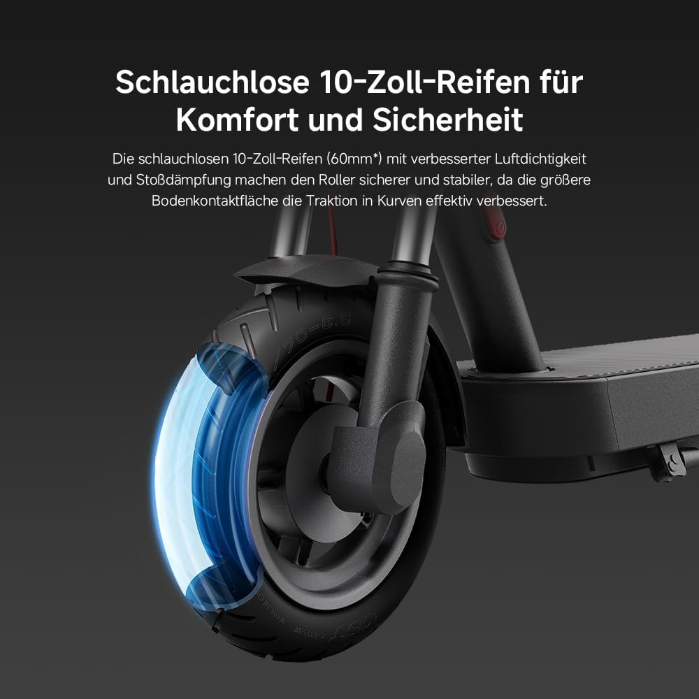 Xiaomi E-Scooter mit Straßenzulassung 4 Lite, 4 Ultra, 5 Elite, 5, 5 Pro, 5 Plus oder 5 Max (max 20km/h, bis zu 70km Reichweite und 25% Steigung, Luftreifen, Dual-Bremsen, Display, App)