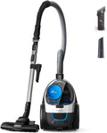 Philips PowerPro Compact Vacuum Cleaner - Lightweight, Bagless, 900W Suction Power, TriActive Nozzle for Hard Floors and Carpet, Allergy H13 HEPA Filter, PowerCyclone 5 Technology (FC9332/09)