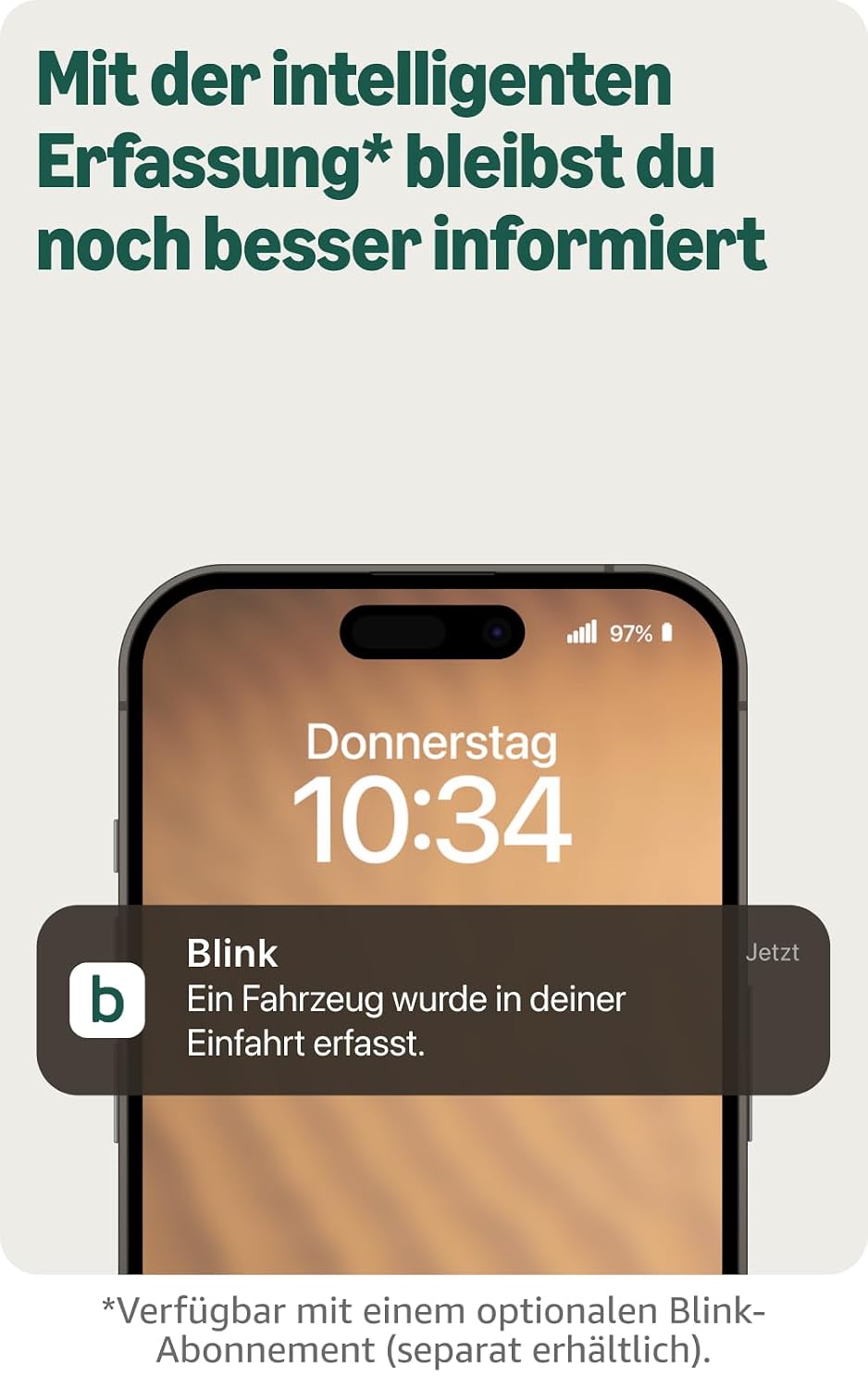 Blink Outdoor Camera 2K+ (newest gen) — Wireless smart security camera, 2K video resolution, enhanced audio, up to two-year battery. Sync Module Core included — 1 camera system, Black
