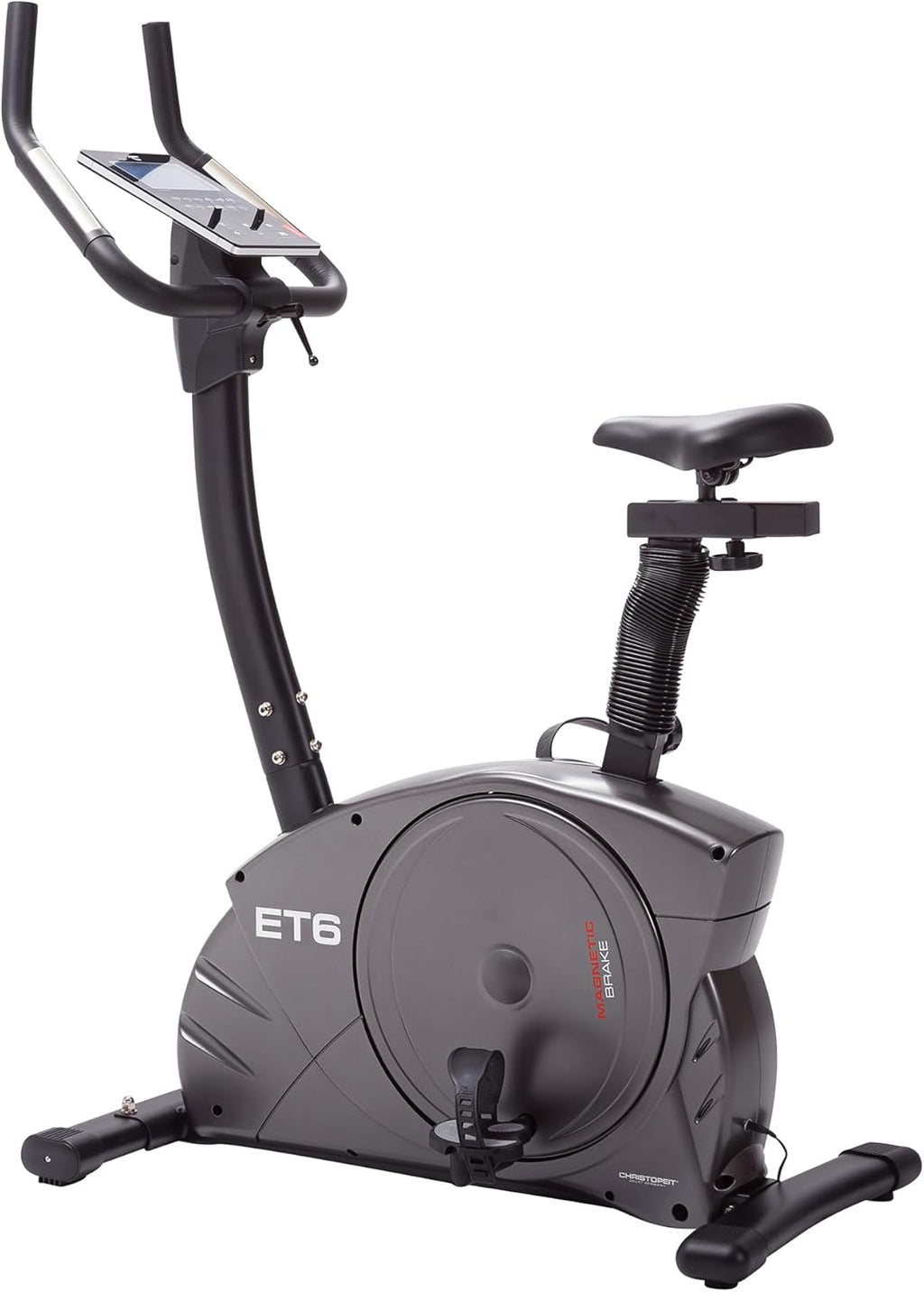 Christopeit ET 6: Ergometer mit 24 Stufen, 12 kg Bremssystem, 150 kg Traglast ✨