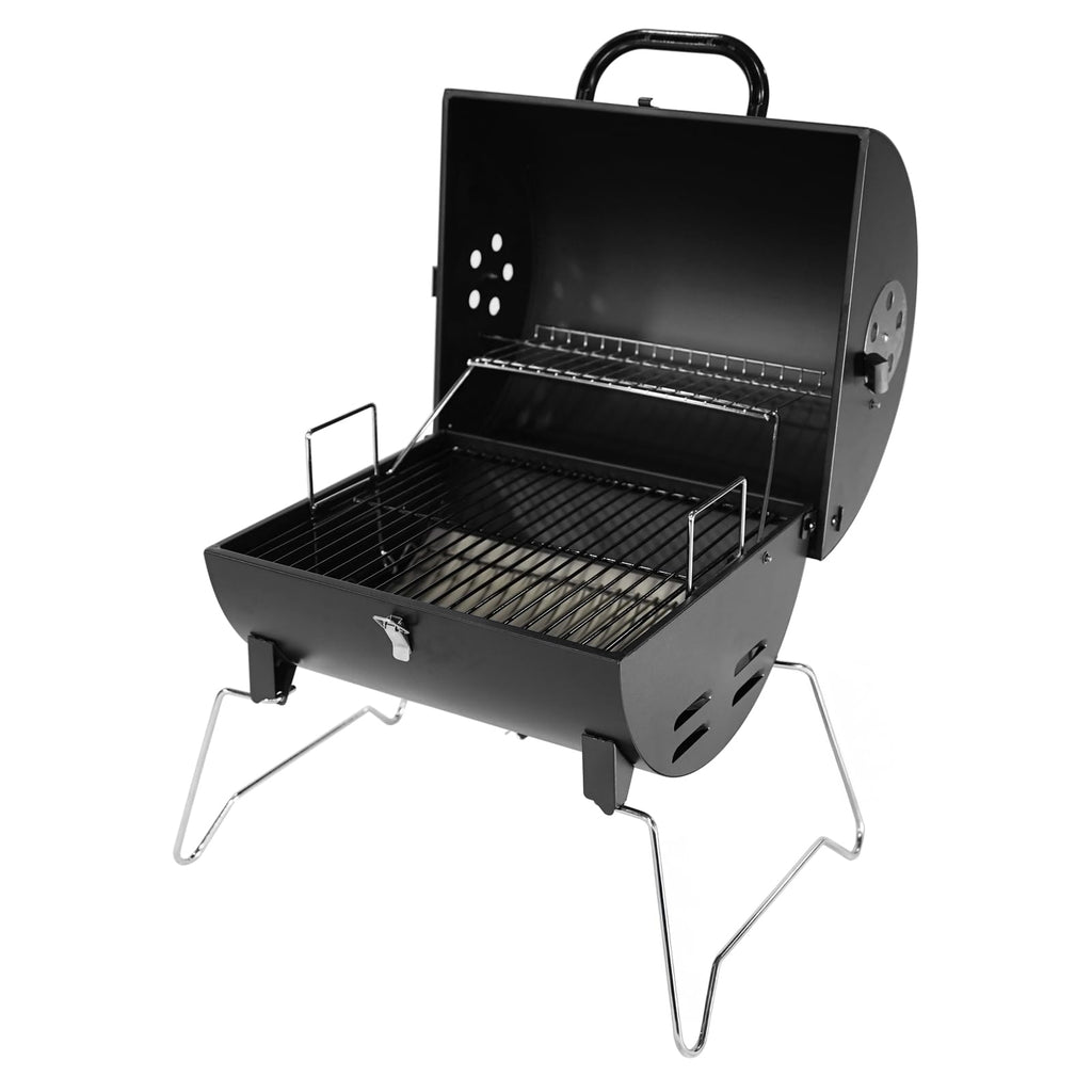 TAINO Hero XL BBQ Smoker Barbecue Trolley Charcoal Grill Fire Stand Grill Smoker Oven Accessories Cast Iron