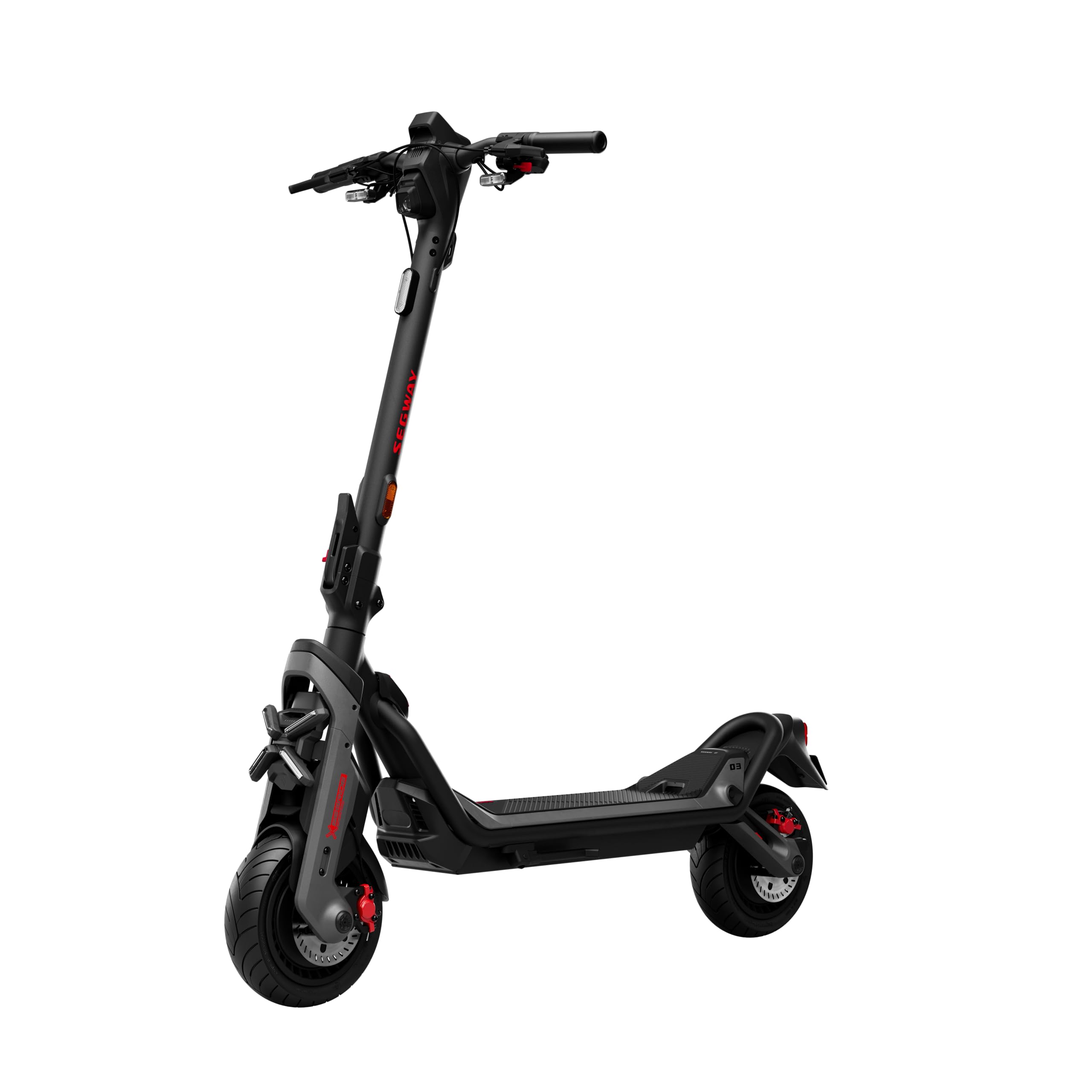 Segway ZT3 Pro D, E-Scooter mit Deutscher Straßenzulassung, 70 km Eco Modus Reichweite, 56km im Sport Modus, Vollfederung, 120 kg Tragkraft, 25% Steigung, Offroad-Reifen, Apple Find My, wasserfest