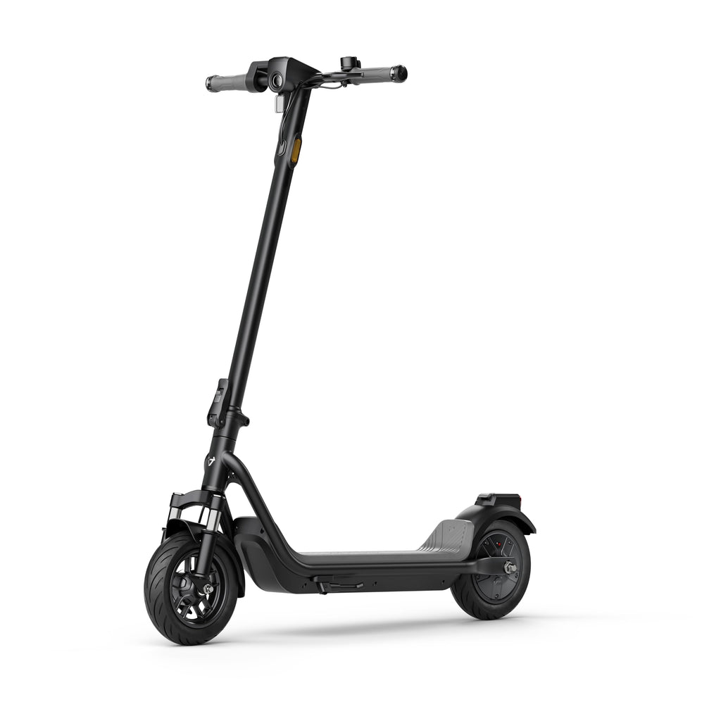 NIU KQi 100P oder 100F E-Scooter mit Straßenzulassung und Federung (bis zu 29km Reichweite, bis zu 15% Steigung, max. 20km/h, 10" Luftreifen, max. 120kg Belastung, Display, App, klappbar)