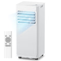 Mobile Air Conditioner without Exhaust Hose, 6-in-1, Air Cooler with Water Cooling & Humidifier, Air Cooler with 1200 ml Tank, 7 m/s Turbo, 36 W Quiet Mini Air Conditioner for Bedroom and Apartment