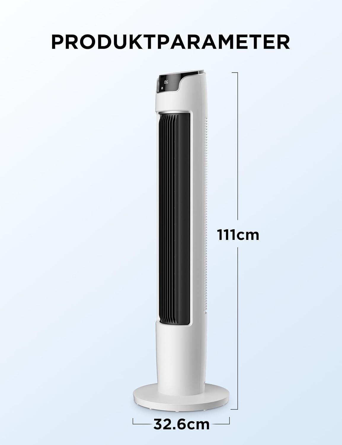Midea FZ10-16AR Column Fan with Remote Control