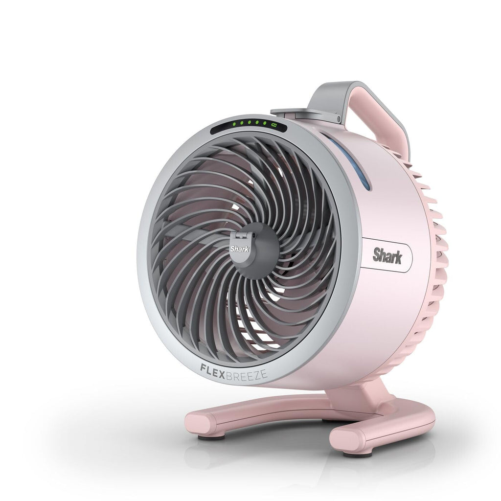Shark FlexBreeze HydroGo – Leistungsstarker Nebelventilator, Kühlung im Innen- und Außenbereich, Leise und langlebig, Mit und ohne Kabel, Kompakt und Leicht, 5 Geschwindigkeiten, Anthrazit FA050EU