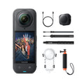 Insta360 X5 Must-Have Bundle, Waterproof 8K 360° Camera, Low Light Lead, Invisible Selfie Stick Effect, Robust & Replaceable Lenses, 3 Hour Battery, Integrated Wind Protection, Stabilisation