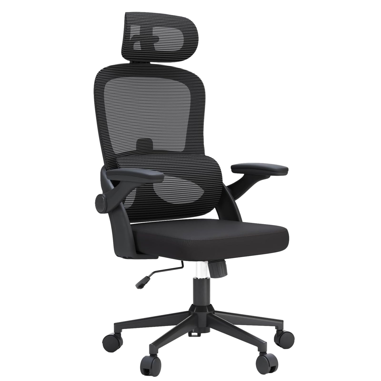 SIHOO Ergonomic Desk Chair, Swivel Chair with Adjustable Lumbar Support, Headrest and Armrest, Height Adjustment and Rocker Function, Back-Friendly, Office Chair Load Capacity: up to 150 kg (330 lbs)