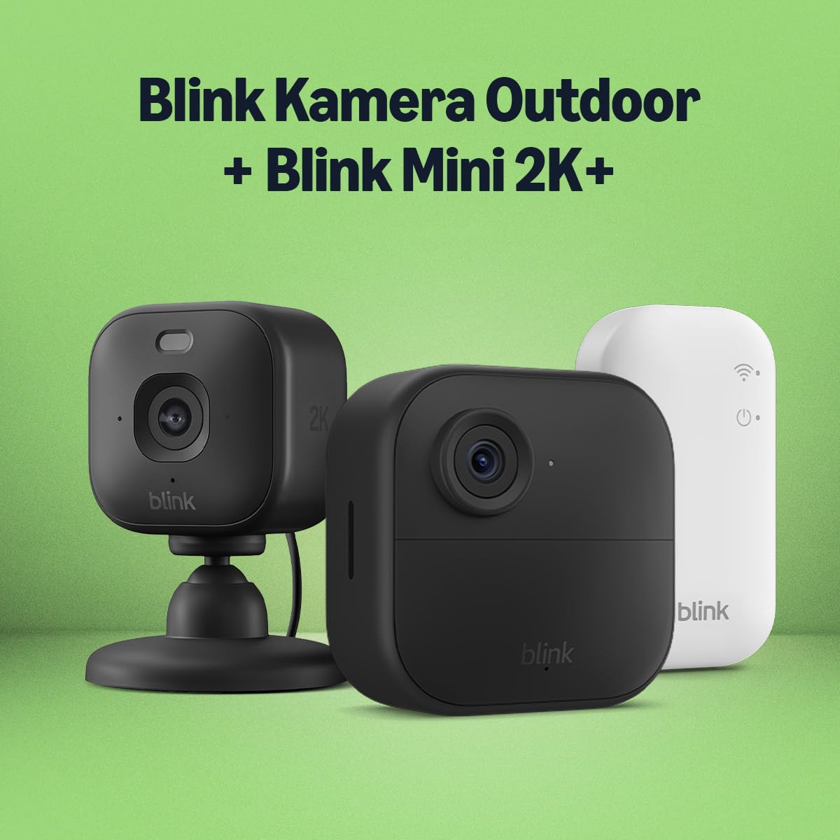 Blink Outdoor 4 camera | Wireless HD smart security camera, two-year battery life, enhanced motion detection, works with Alexa | 1 camera system with Sync Module Core incl.| IP65