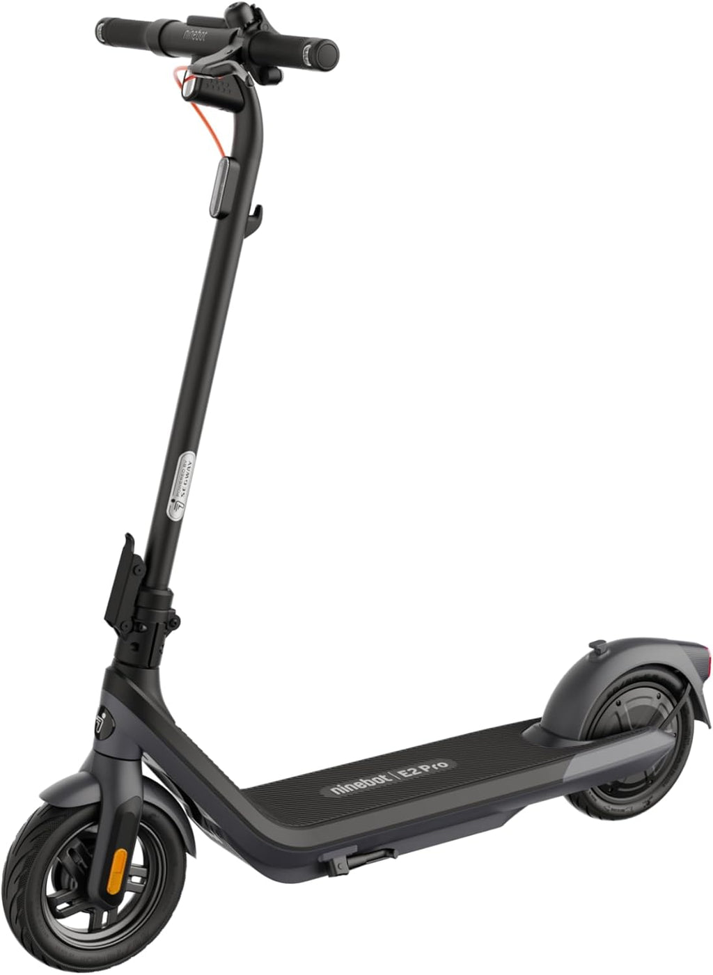 Segway-Ninebot E2 Pro D, E-Scooter mit Straßenzulassung für Erwachsene, max. 20 km/h Geschwindigkeit, 35 km Reichweite, Anti-Rutsch-Traktionskontrollsystem