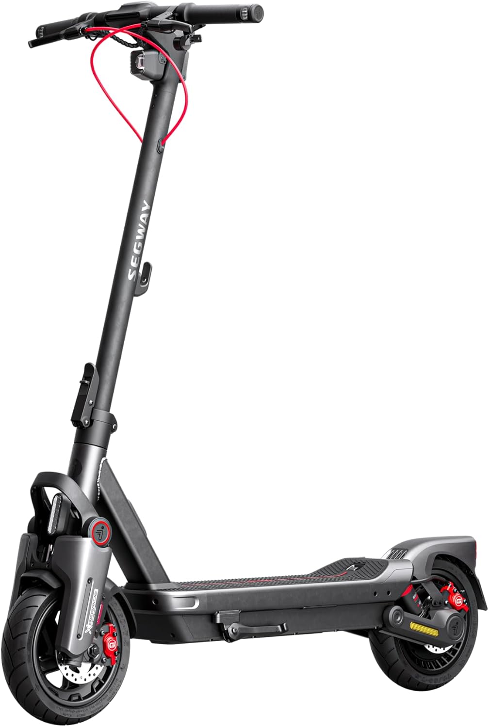 Segway-Ninebot MAX G3 D, E-Scooter mit Deutscher Straßenzulassung, 80 km Eco Modus Reichweite, 75km im Sport Modus, doppelte hydraulische Federung, 130 kg Tragkraft, Smart Display, 3,5 h Ladezeit