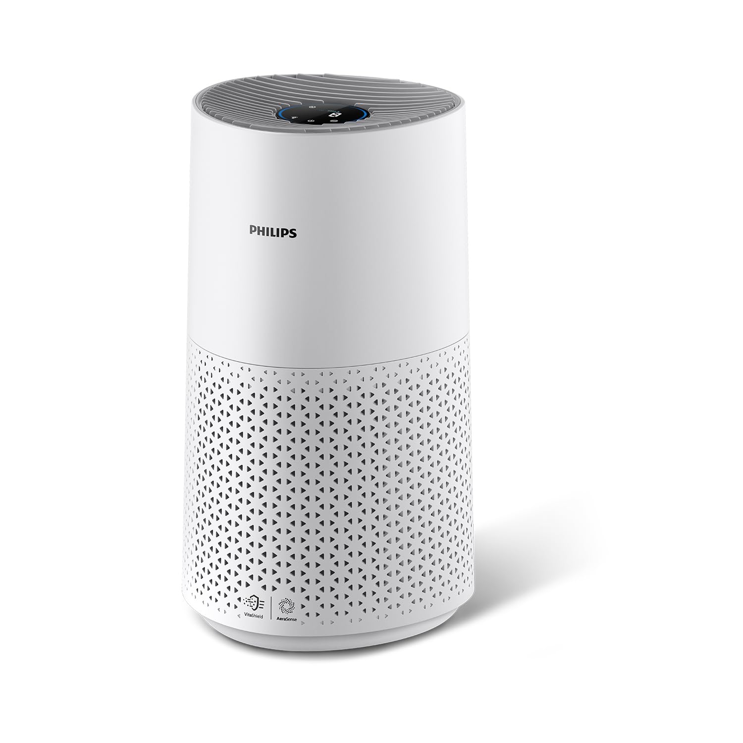 Philips Luftreiniger 2200 Series, HEPA NanoProtect + Aktivkohlefilter, CADR 400m³/h für 104m², Allergiker, Ultra-leise, Intelligenter und langlebiger Filter (AC2210/10)