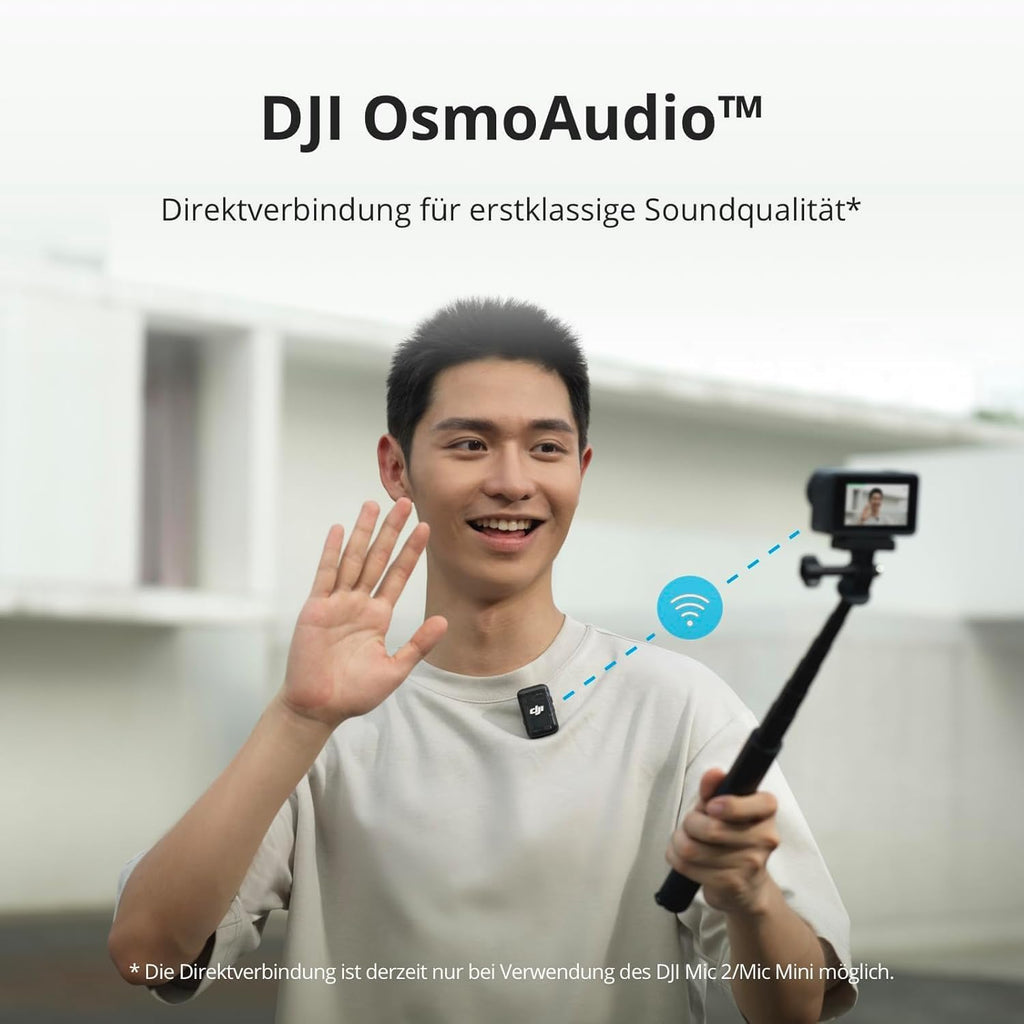 DJI Osmo Action 4 Essential Combo, 4K/120fps Action Cam with 1/1.3 Inch Sensor, Underwater Camera, Stunning Low-Light Recordings, 10-Bit and D-Log M Colour Performance, Long Lasting 1770 mAh Battery