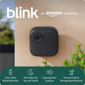 Blink Outdoor 4 camera | Wireless HD smart security camera, two-year battery life, enhanced motion detection, works with Alexa | 1 camera system with Sync Module Core incl.| IP65