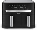 Tefal Dual Easy Fry Hot Air Fryer 8.3 L - Airfryer with 2 Chambers & XL Drawer, 7 Programmes, 2700 W, Extra Crisp Technology, Low Fat Frying & Energy Saving, Dishwasher Safe EY9018