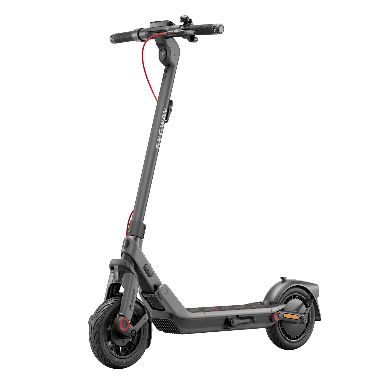 Segway-Ninebot E2 Pro D, E-Scooter mit Straßenzulassung für Erwachsene, max. 20 km/h Geschwindigkeit, 35 km Reichweite, Anti-Rutsch-Traktionskontrollsystem