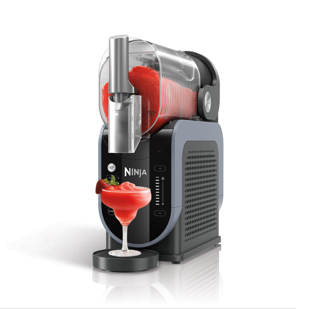 Ninja SLUSHi FS301EUSTGD Slush Ice Cocktail Frappe Milkshakes & Frozen Juice Machine - WhisperChill Technology - Holds 1.9L - Stone Gold