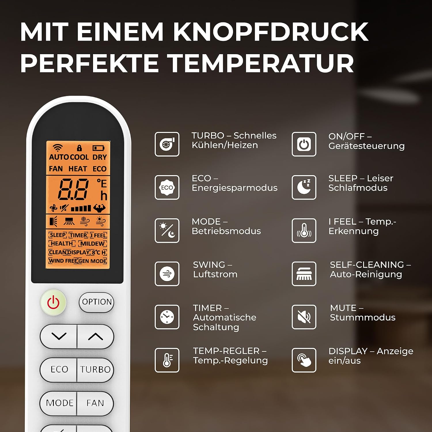 Kältebringer Split Klimaanlage - 12000 BTU (3,4 kW) - Klimagerät mit Heizfunktion, WiFi & App, bis 55qm, sehr leise - Set mit 5m Kupferleitung, Kältemittel R32, Montagematerial