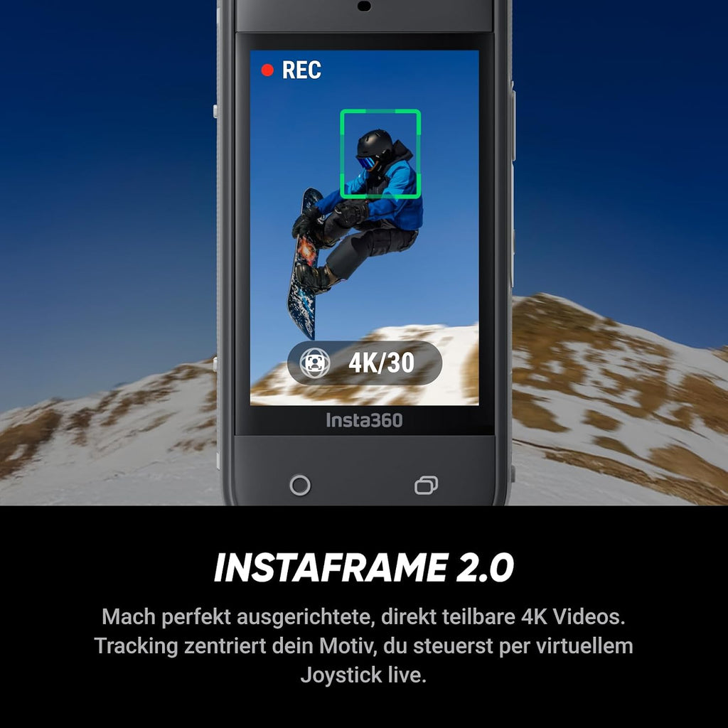 Insta360 X5 Must-Have Bundle, Waterproof 8K 360° Camera, Low Light Lead, Invisible Selfie Stick Effect, Robust & Replaceable Lenses, 3 Hour Battery, Integrated Wind Protection, Stabilisation