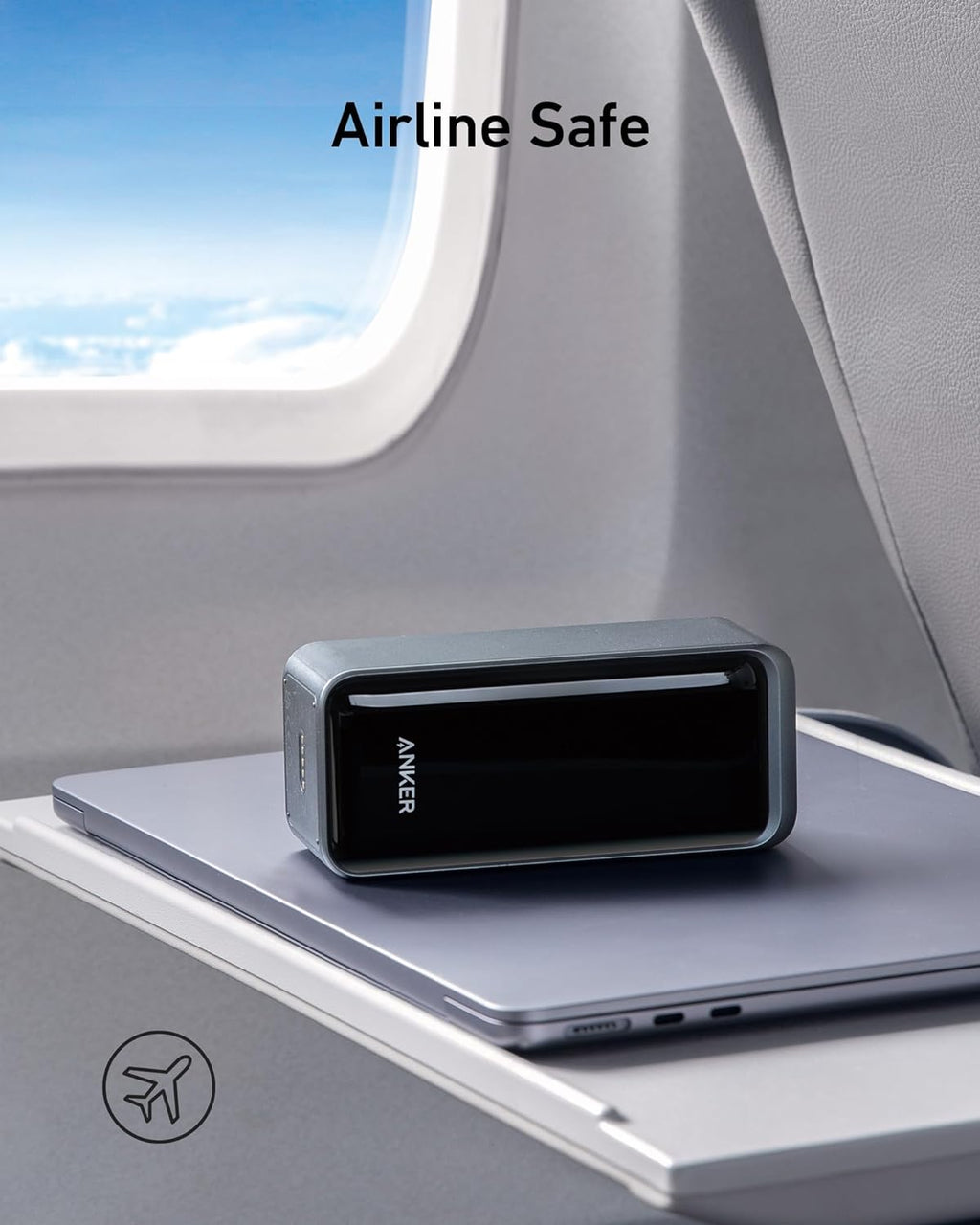 Anker Prime Power Bank, 72 Wh External Battery with 200 W Power, Digital Display, 2 x USB-C and 1 x USB-A Port, Compatible with iPhone 17/16/15/14 Series, Samsung, MacBook, Dell, and More