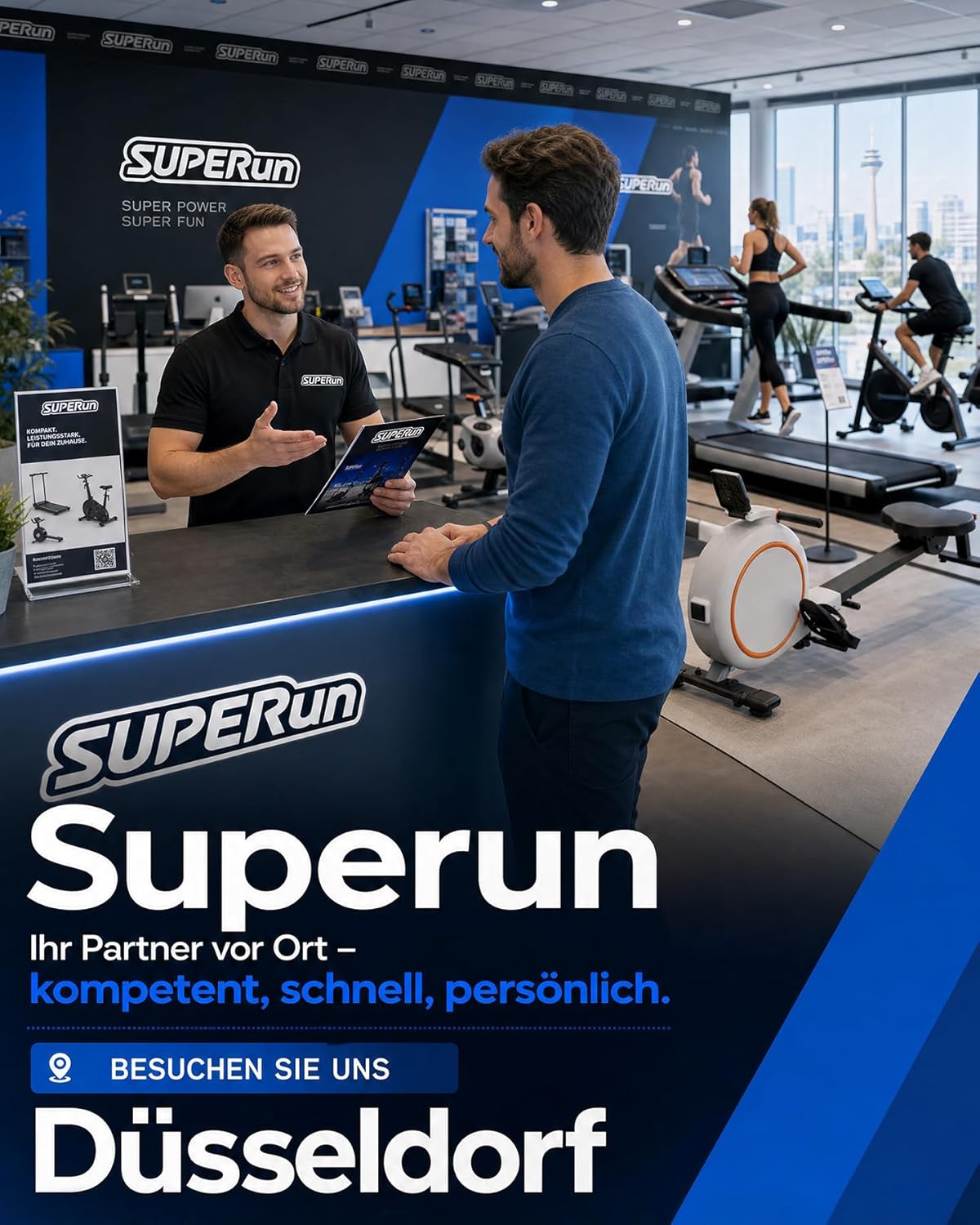 Superun Raceable Walking Pad, Treadmill for Home, 2.5 HP with App and Remote Control, Treadmill Desk, Max 136 kg with Multi-Runner Racing and Training Couses