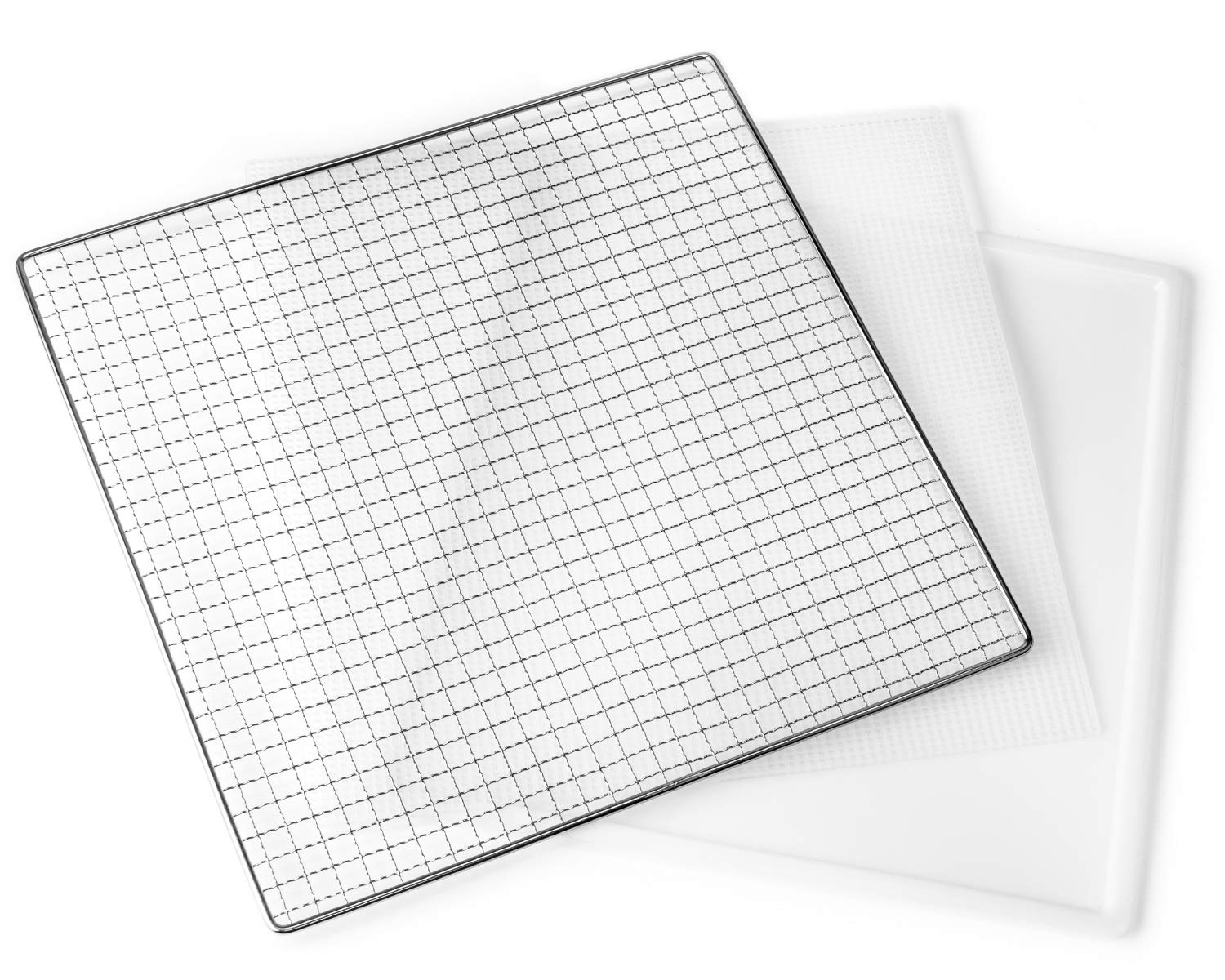 ROMMELSBACHER Dörrautomat DA 1000, XXL-Dörrfläche 1,6 m², inkl. 10 Edelstahl-Dörrtabletts, 2 Dörrgitter, 2 Dörrmatten, LED-Display, 24 Std. Zeitschaltuhr, Temperatur einstellbar (35 °C – 75 °C)o