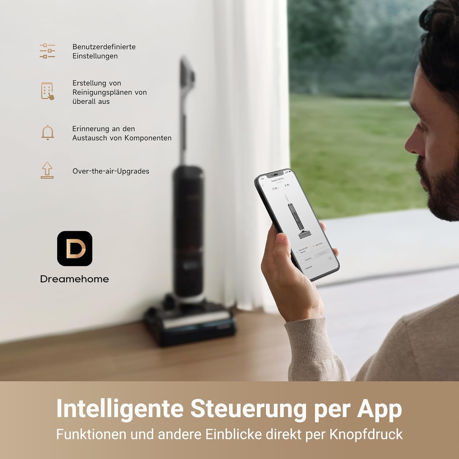 Dreame H14 Pro, 18kPa, Nass/Trocken, 180° Flach, App