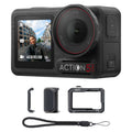DJI Osmo Action 5 Pro Standard Combo, 4K Action Camera with 1/1.3 Inch Sensor, 4K/120fps Video Camera, Subject Tracking, Stabilisation, Dual OLED Touchscreens, Underwater Camera for Sports, Vlog