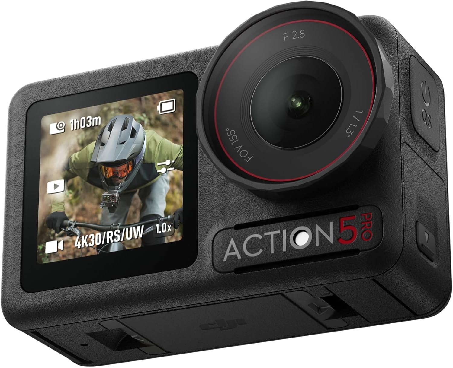 DJI Osmo Action 5 Pro Standard Combo, 4K Action Camera with 1/1.3 Inch Sensor, 4K/120fps Video Camera, Subject Tracking, Stabilisation, Dual OLED Touchscreens, Underwater Camera for Sports, Vlog