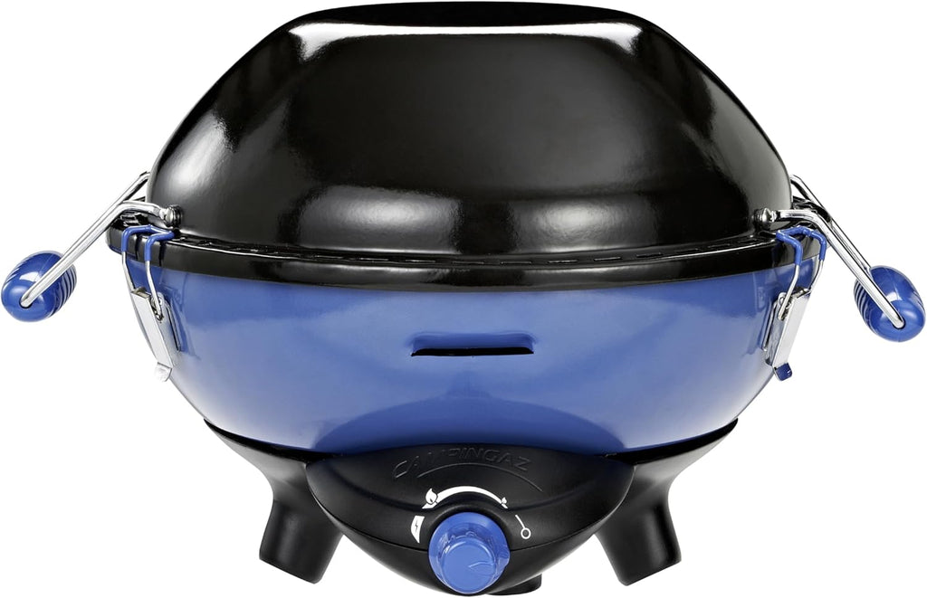 Campingaz Party Grill 400 CV for Use with a Valve Gas Cartridge CV300+ or CV470+ (Piezo ignition), blue