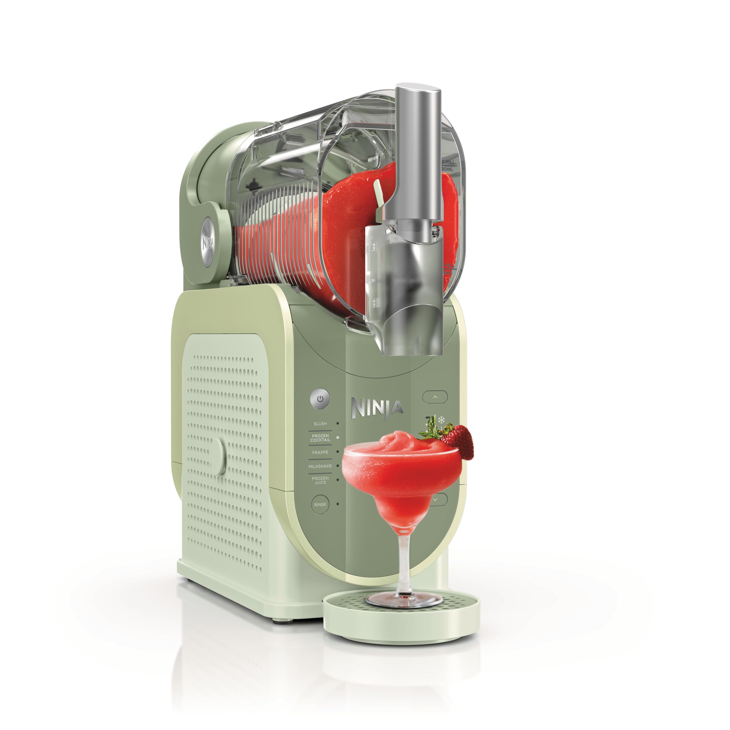 Ninja SLUSHi FS301EUSTGD Slush Ice Cocktail Frappe Milkshakes & Frozen Juice Machine - WhisperChill Technology - Holds 1.9L - Stone Gold