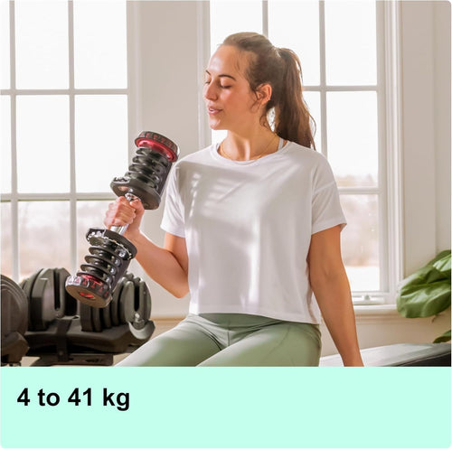 Bowflex SelectTech: Verstellbare Einzelhantel mit Gewichtssystem ✨