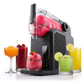Seeger MultiCream Ice Cream Maker, 1.5 L, 10 Functions for Ice, Sorbet, Gelato, Milkshakes, Slushi & Frozen Yogurt, Mix-In Function, Includes 3 Containers, Touch Screen, BPA-Free, 800 W